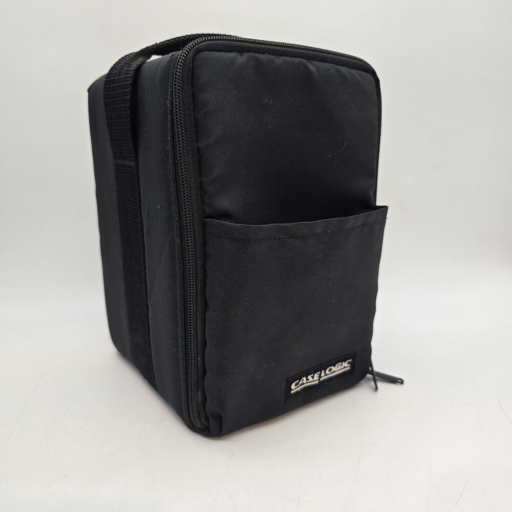 Vintage Y2K Case Logic Carrying Case Black Holds 15 CDs *Pre-Owned* Fast Ship